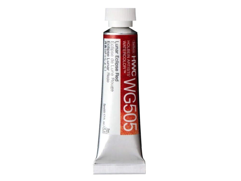 Farba akwarelowa Artists’ Watercolor - Holbein - Lunar Eclipse Red, 5 ml