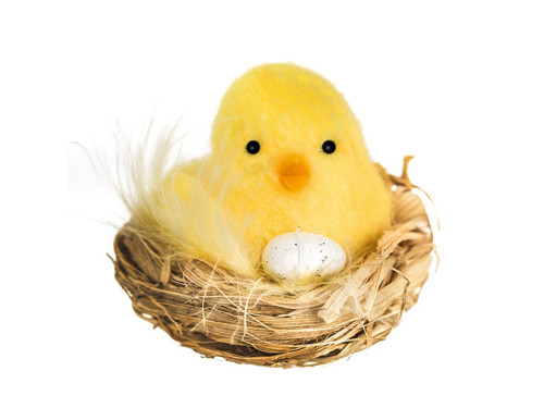 Easter chick in nest - DpCraft - 6 cm