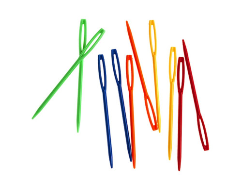 Set of plastic needles - DpCraft - 7 cm, 10 pcs.