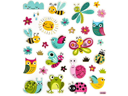 Meadow stickers - DpCraft - 32 pcs.
