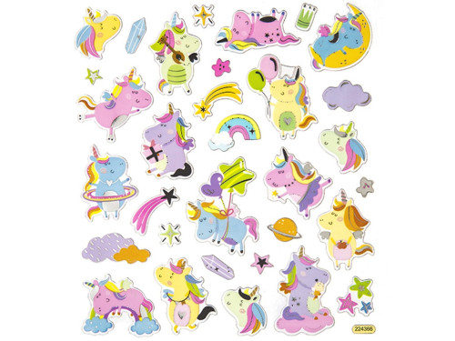 Moomin-unicorns stickers - DpCraft - 32 pcs.