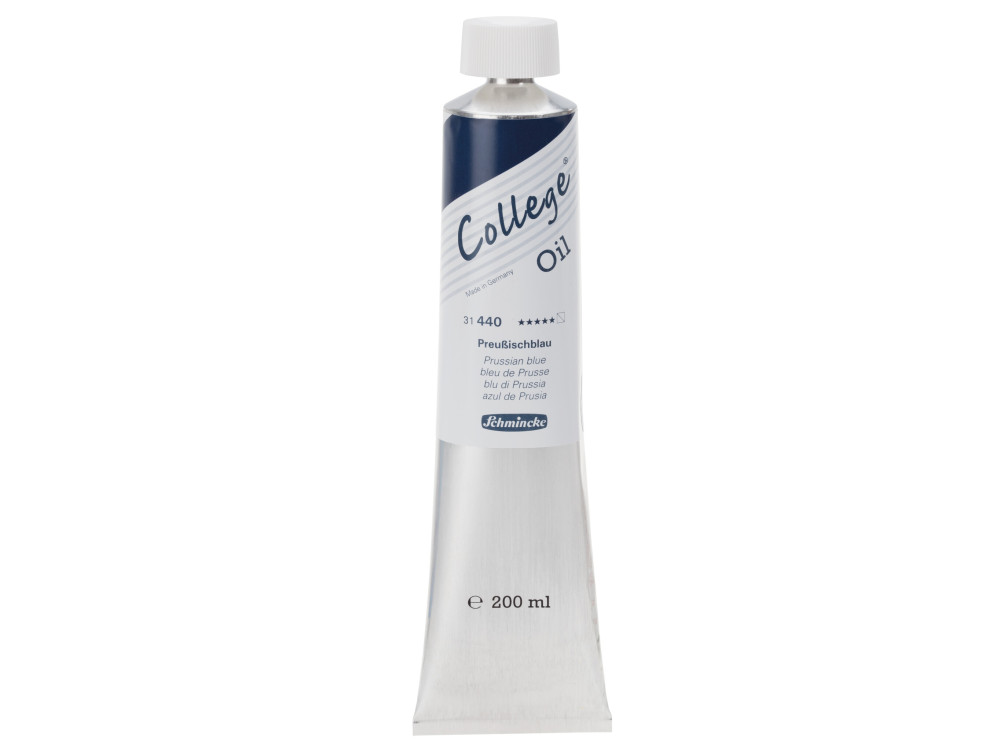 Farba olejna College - Schmincke - 440, Prussian Blue, 200 ml