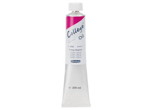 College oil paint - Schmincke - 350, College Magenta, 200 ml