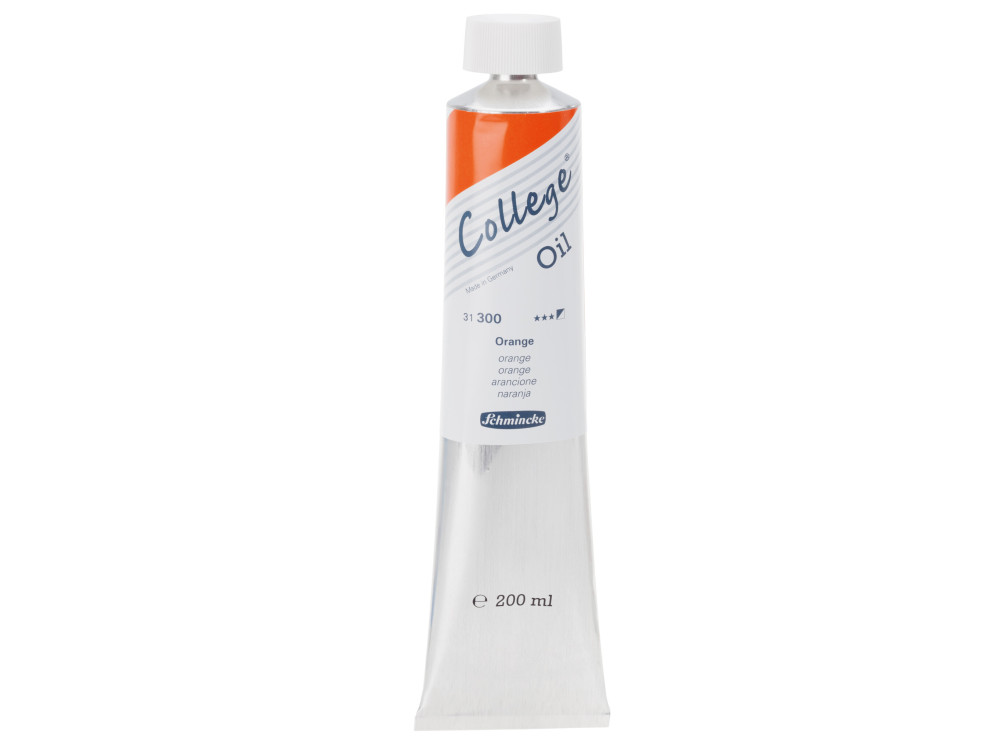 Farba olejna College - Schmincke - 300, Orange, 200 ml