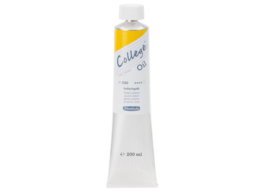 Farba olejna College - Schmincke - 240, Indian Yellow, 200 ml