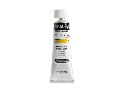 Farba akrylowa PRIMAcryl - Schmincke - 896, Classic Gold, 60 ml