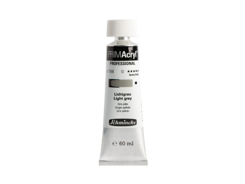 Primacryl professional acrylic paint - Schmincke - 788, Light Grey, 60 ml