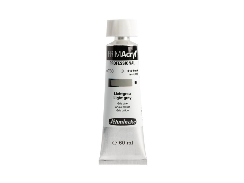 Primacryl professional acrylic paint - Schmincke - 788, Light Grey, 60 ml