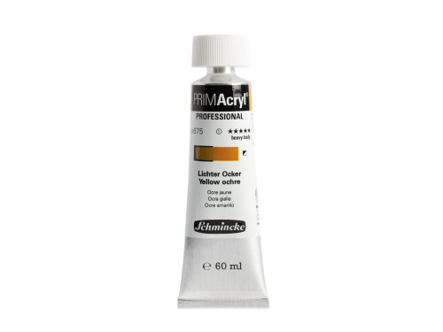 Farba akrylowa PRIMAcryl - Schmincke - 675, Yellow Ochre, 60 ml