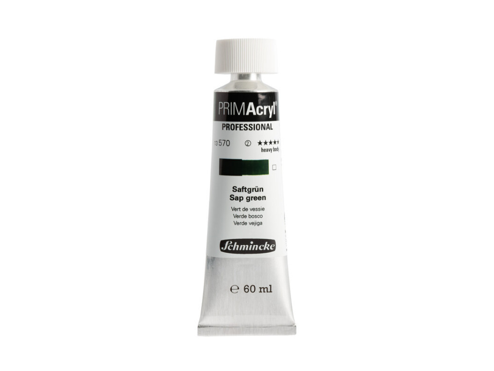 Primacryl professional acrylic paint - Schmincke - 570, Sap Green, 60 ml