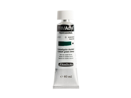 PRIMAcryl professional acrylic paint - Schmincke - 561, Cobalt Green Deep, 60 ml