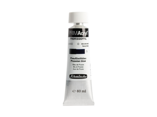 PRIMAcryl professional acrylic paint - Schmincke - 440, Prussian Blue, 60 ml