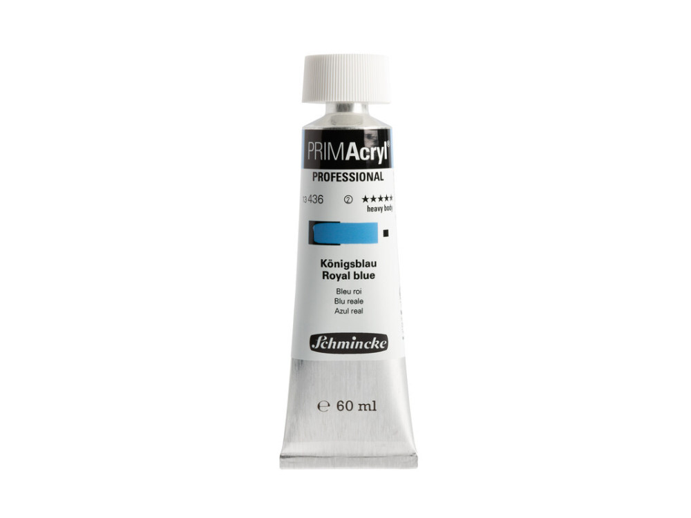 Farba akrylowa PRIMAcryl - Schmincke - 436, Royal Blue, 60 ml