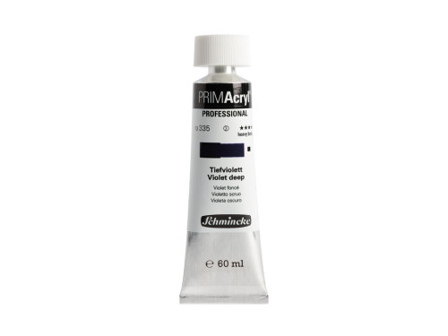 Farba akrylowa PRIMAcryl - Schmincke - 335, Violet Deep, 60 ml