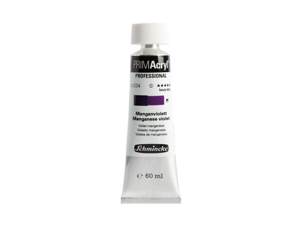 Farba akrylowa PRIMAcryl - Schmincke - 334, Manganese Violet, 60 ml