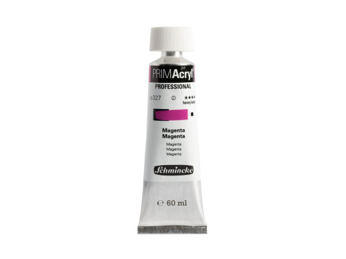 PRIMAcryl professional acrylic paint - Schmincke - 327, Magenta, 60 ml