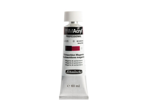 Farba akrylowa PRIMAcryl - Schmincke - 326, Quinacridone Magenta, 60 ml