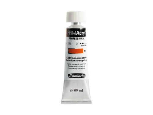 PRIMAcryl professional acrylic paint - Schmincke - 238, Cadmium Orange Hue, 60 ml