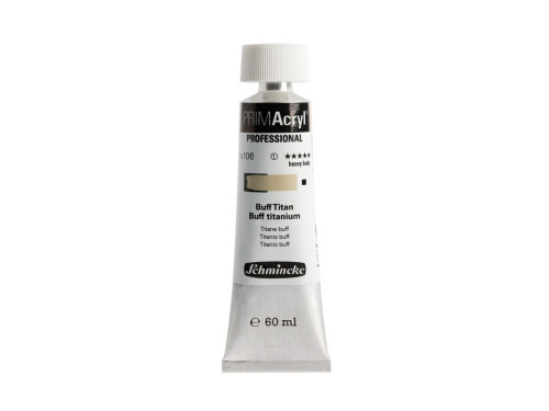 Farba akrylowa PRIMAcryl - Schmincke - 106, Buff Titanium, 60 ml