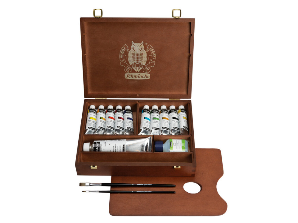 Set of PRIMAcryl professional acrylic paints - Schmincke - 10 x 35 ml