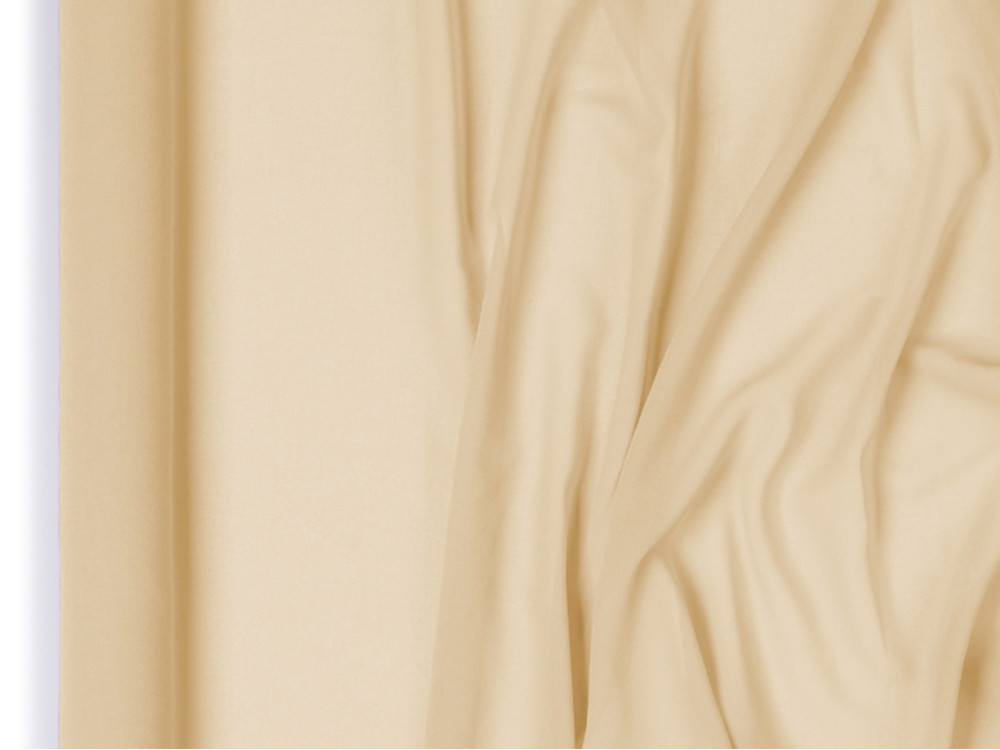Chiffon table runner - cream, 48 cm x 5 m