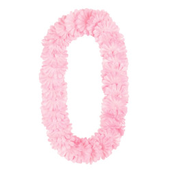 Hawaiian necklace - light pink, 1,2 m