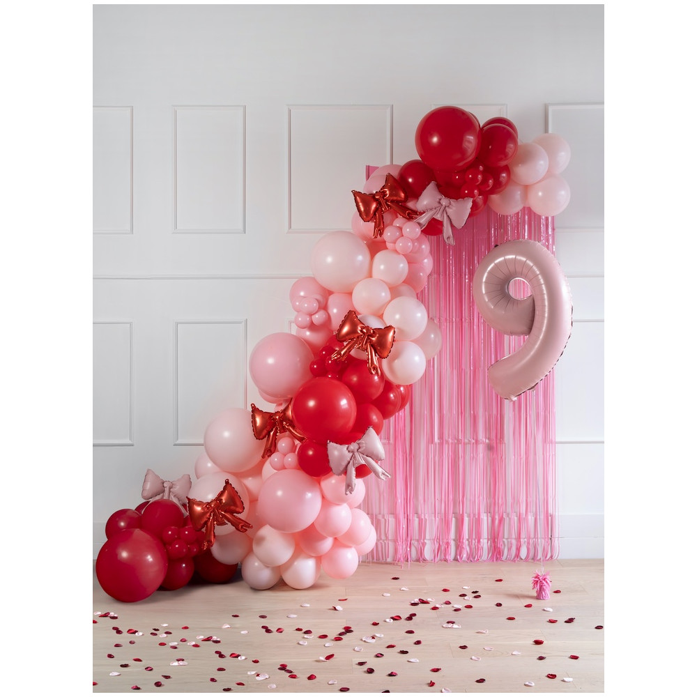 Foil balloon weight - light pink