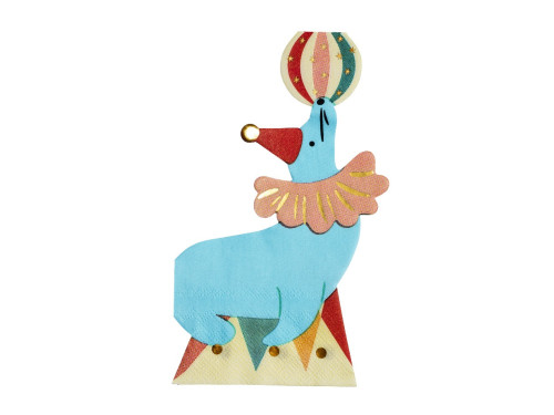 Paper napkins Seal - 11 x 17 cm, 12 pcs.