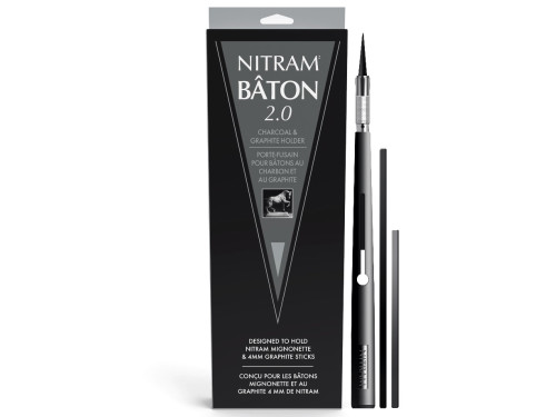 Uchwyt na węgiel lub grafit Baton 2.0 - Nitram - 4 mm