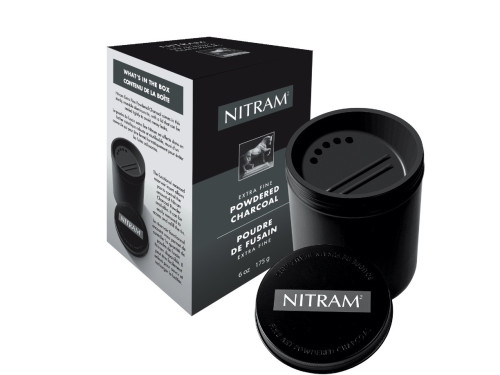 Extra Fine powdered charcoal - Nitram - 175 g