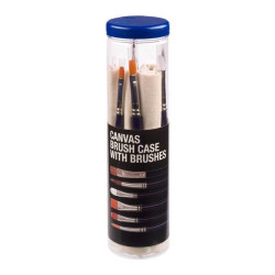 Set of watercolor brushes in canvas case - Van Gogh - 6 pcs.