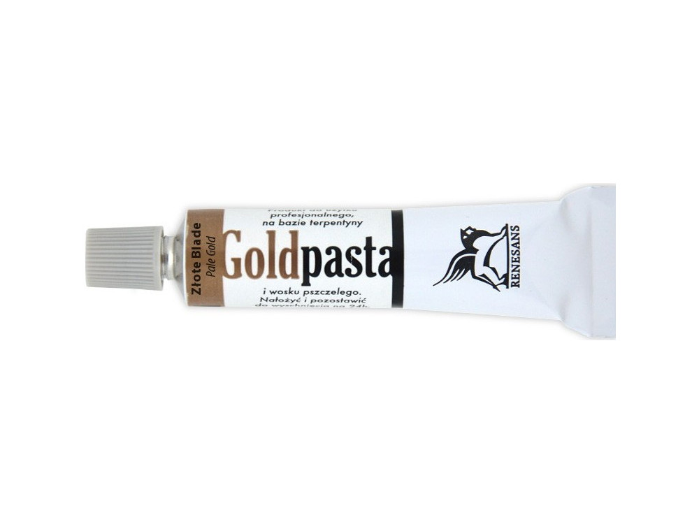 Gilt cream Goldpasta - Renesans - Pale Gold, 20 ml
