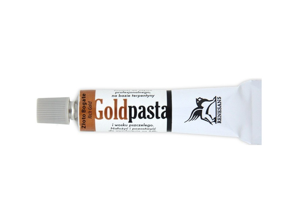 Gilt cream Goldpasta - Renesans - Rich Gold, 20 ml