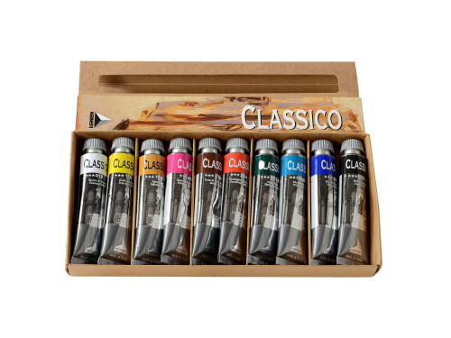 Set of Classico oil paints - Maimeri - 10 x 20 ml