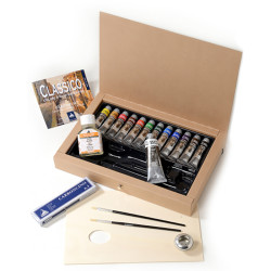 Set of Classico oil paints - Maimeri - 12 x 20 ml