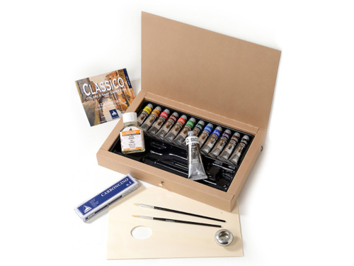 Set of Classico oil paints - Maimeri - 12 x 20 ml