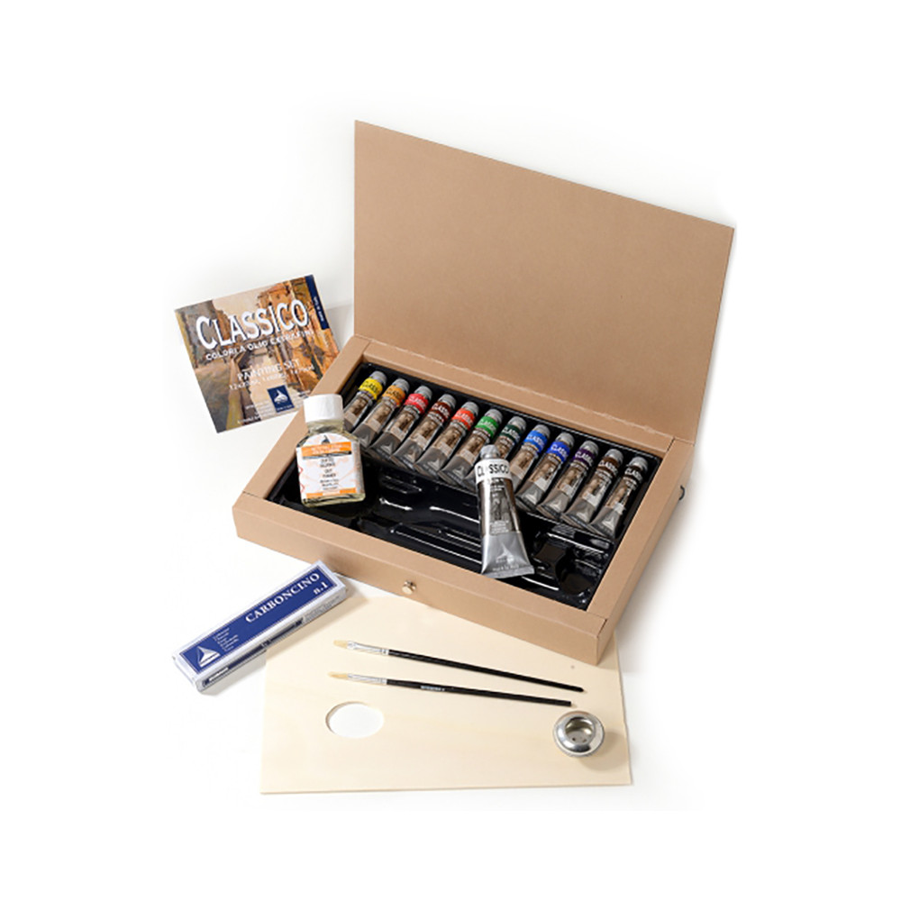 Set of Classico oil paints - Maimeri - 12 x 20 ml