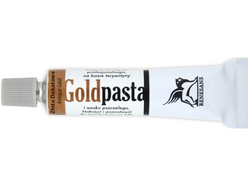 Pasta pozłotnicza Goldpasta - Renesans - złoto antyczne, 20 ml