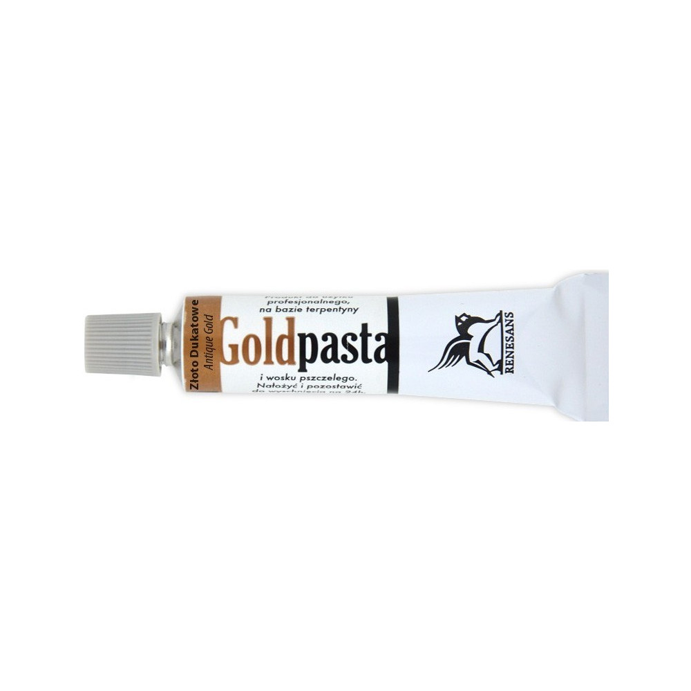 Pasta pozłotnicza Goldpasta - Renesans - złoto antyczne, 20 ml
