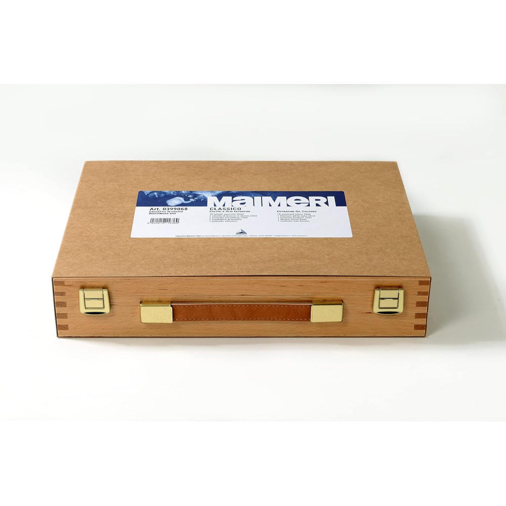 Zestaw farb olejnych Classico w walizce - Maimeri - 10 x 20 ml