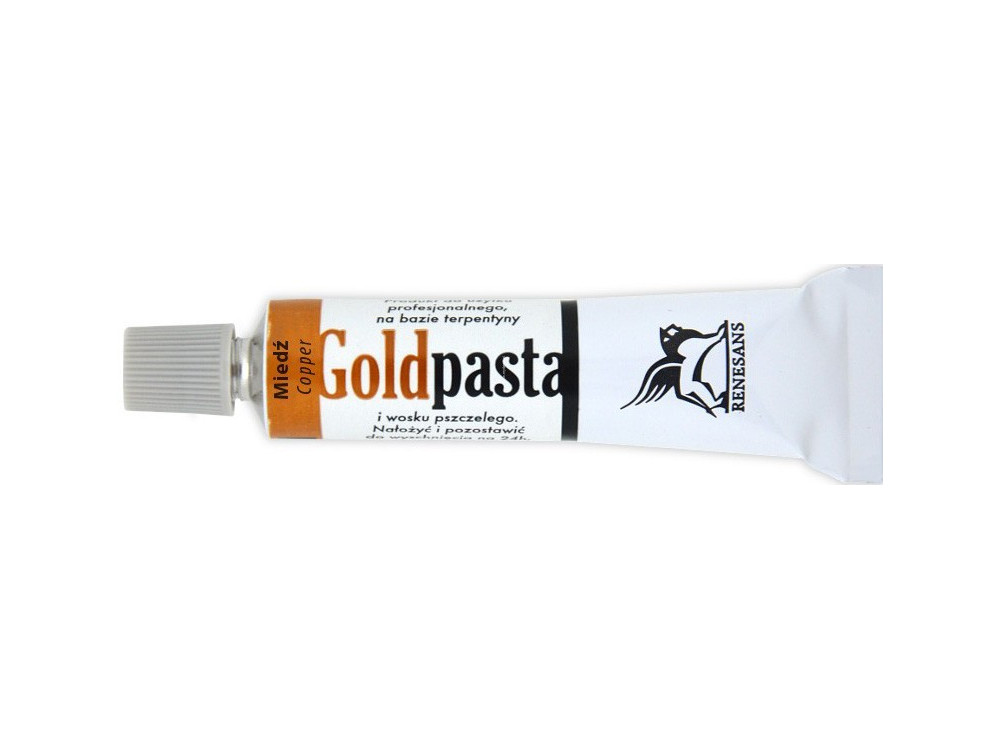 Pasta pozłotnicza Goldpasta - Renesans - miedź, 20 ml