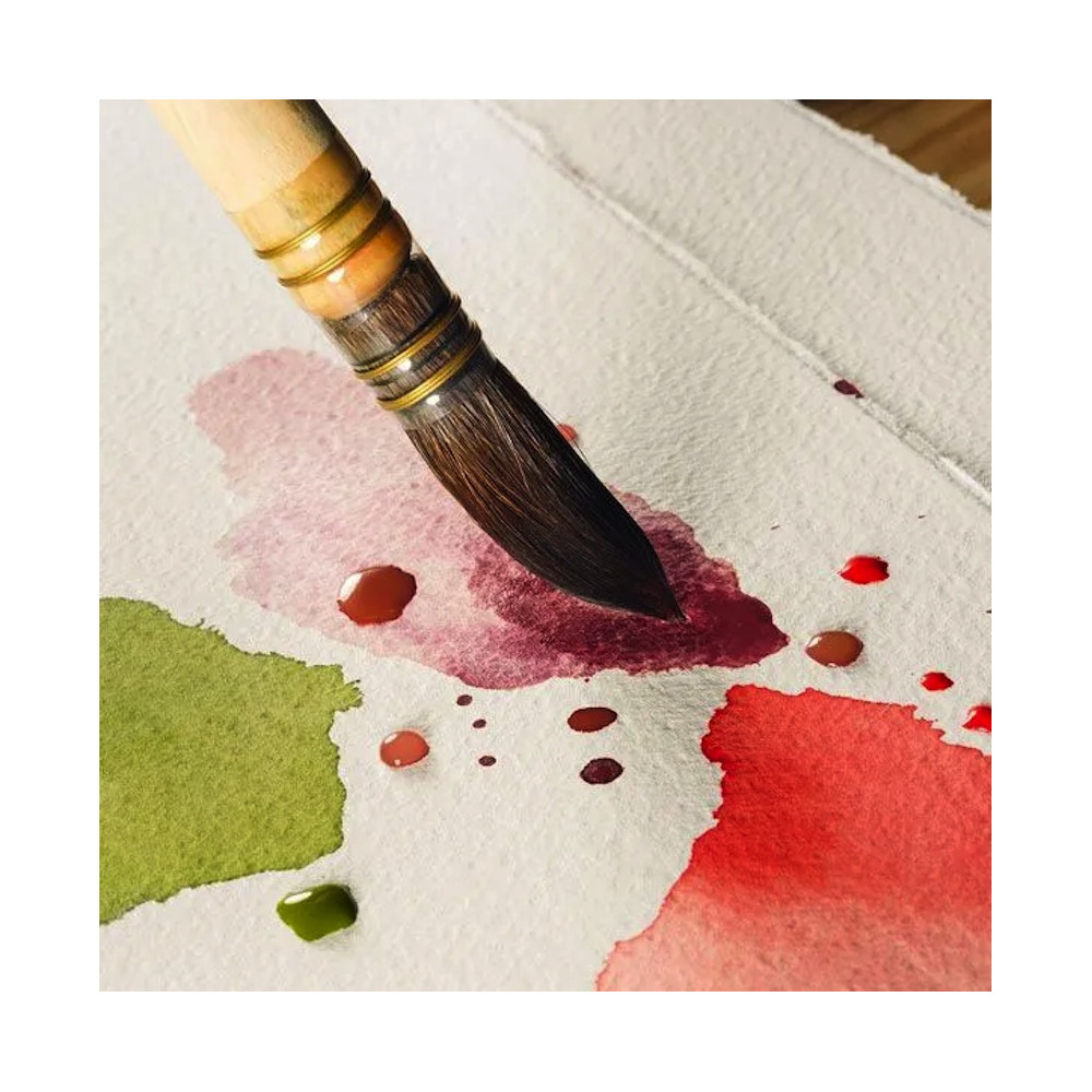 Watercolor cotton paper Toscana 16 cm - Mangani 1404 - rough, 300 g, 20 sheets
