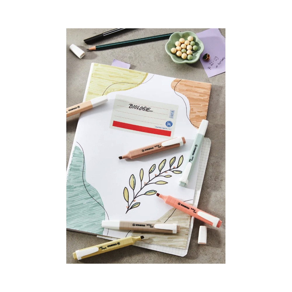 Set of Swing Cool Nature highlighters - Stabilo - 6 pcs.
