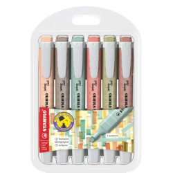 Set of Swing Cool Nature highlighters - Stabilo - 6 pcs.