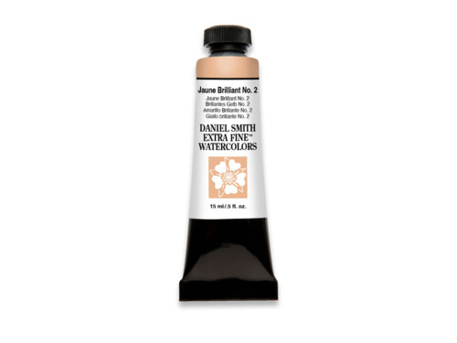 Extra Fine Watercolor paint - Daniel Smith - Jaune Brilliant No. 2, 15 ml