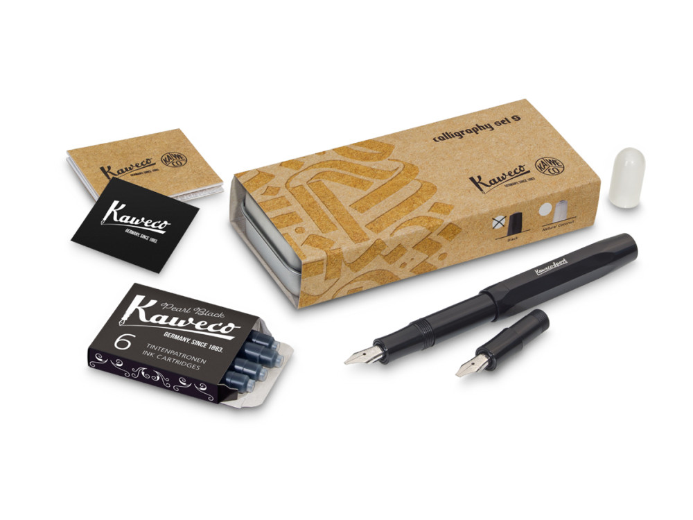 Zestaw do kaligrafii Sport Calligraphy Set S - Kaweco - Black