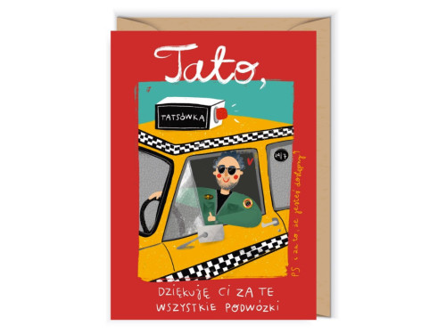 Greeting card 12 x 17 cm - Cudowianki - Tatsówka