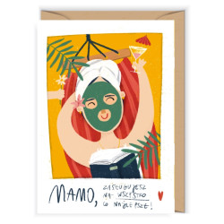 Greeting card A6 - Cudowianki - Mum SPA