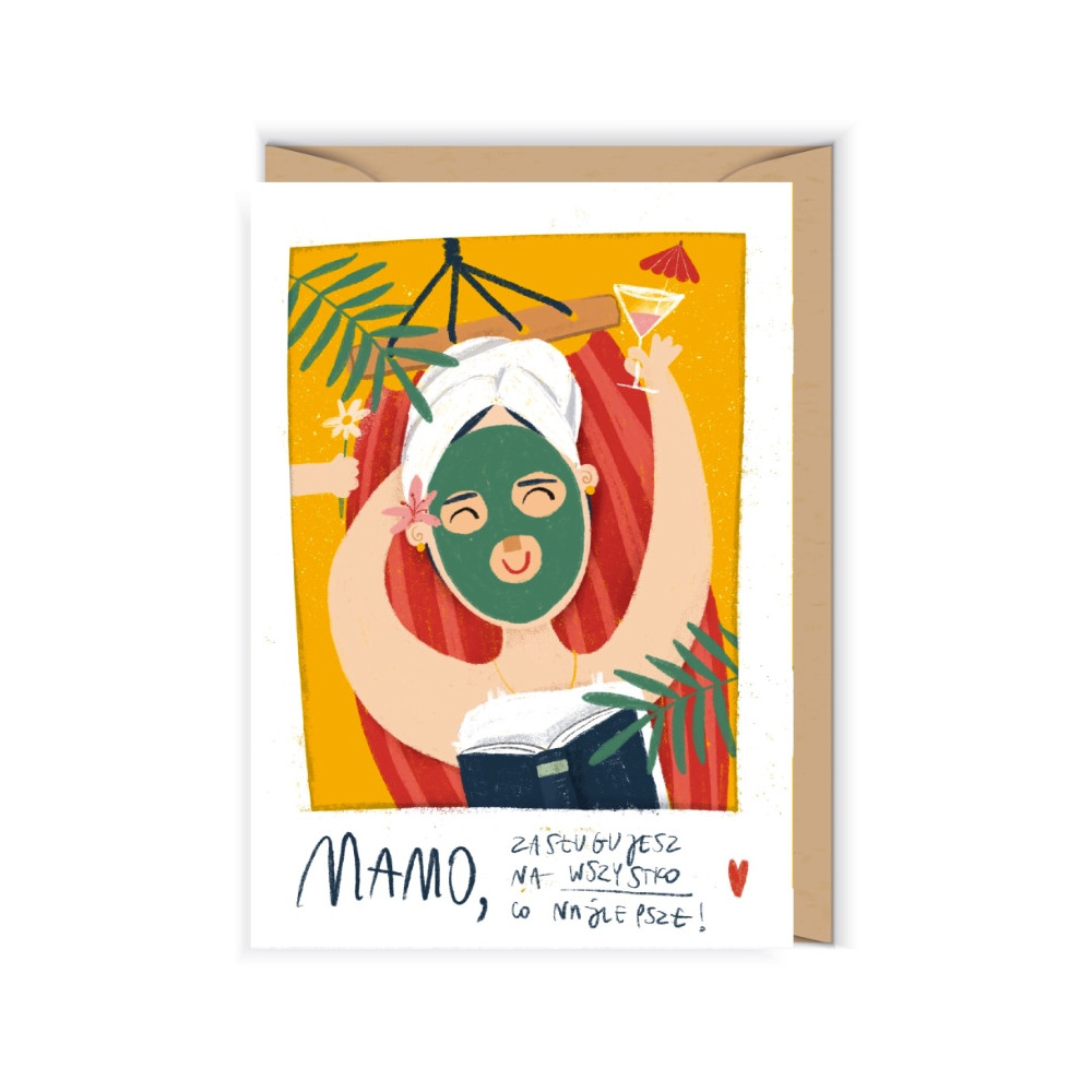 Greeting card A6 - Cudowianki - Mum SPA