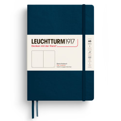 Notatnik gładki A5 - Leuchtturm1917 - Deep Sea, twarda okładka